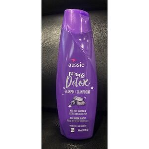 New Aussie Miracle Detox Shampoo Australian White Charcoal Kakadu Plum 12.1oz